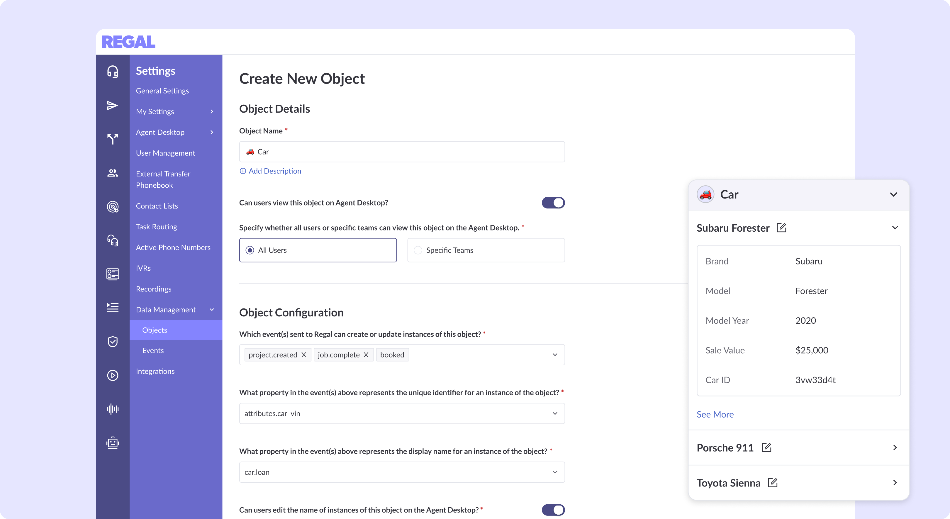 Build Custom Objects